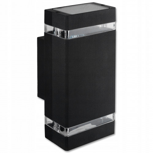 2 SZT LAMPA ZEWNĘTRZNA ŚCIENNA ELEWACYJNA LED 2xGU10