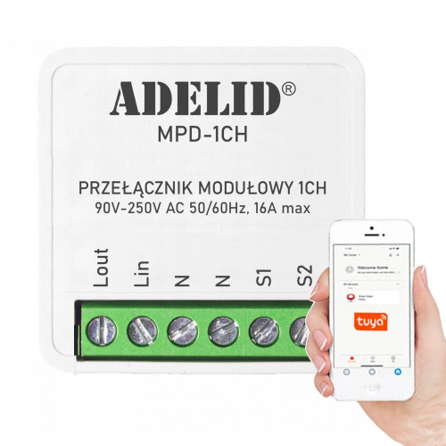 LAMPA OGRODOWA LED SŁUPEK STOJĄCA E27 60cm 2 SZT + STEROWNIK WIFI TUYA